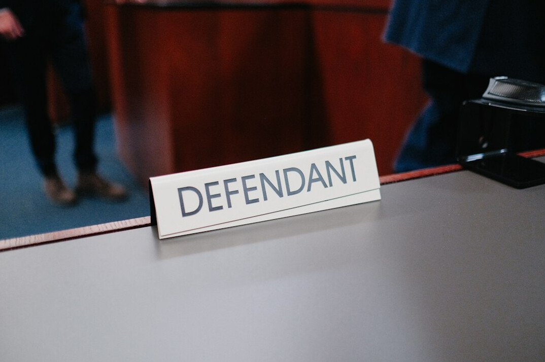courtroom scene